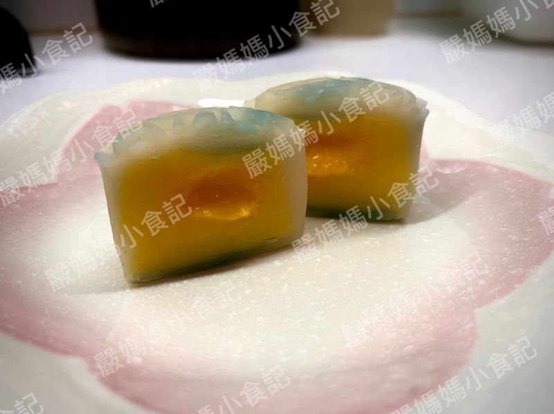 青花瓷流心冰皮月餅🥮