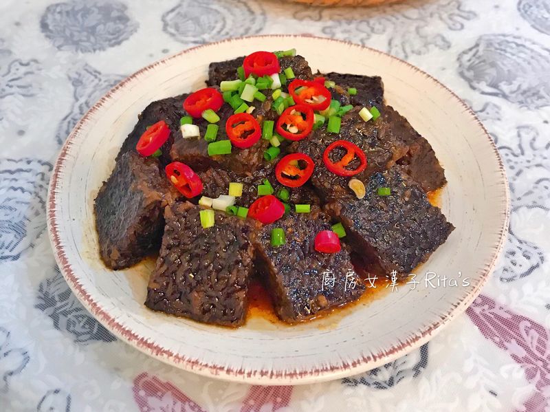 麻辣滷米血