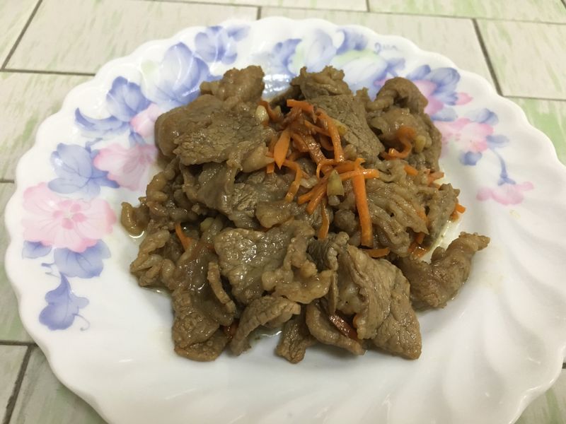 炒牛肉片