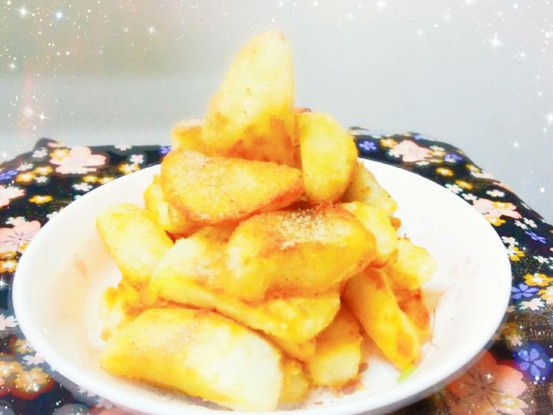 簡單煎土豆（好吃餒~）