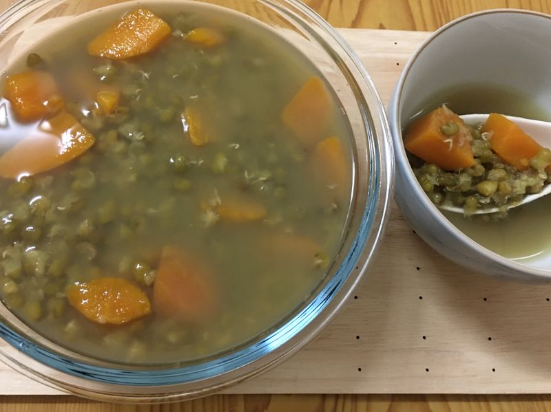 飛利浦氣炸鍋》地瓜綠豆湯。社頭店