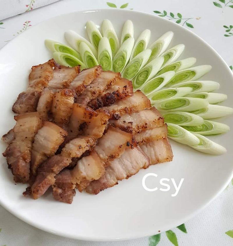 馬告鹽麴鹹豬肉