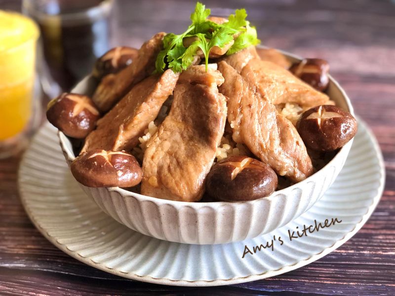 麻油里肌油飯