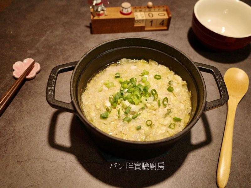鹹蛋高麗菜蒸肉餅(電鍋版)