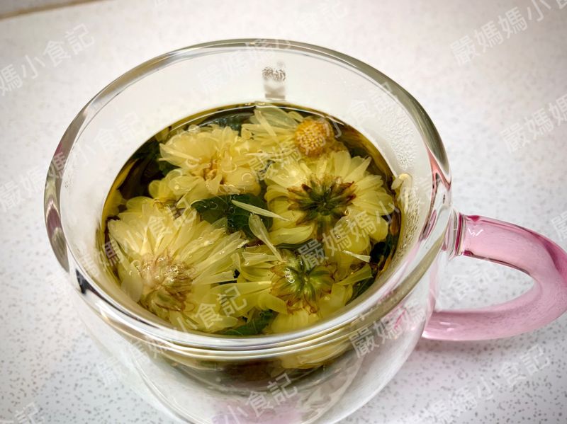 薄荷菊花茶(薄荷保存分享)
