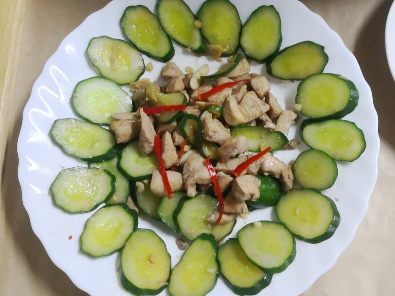 小黃瓜雞丁～歸仁店～飛利浦萬用鍋