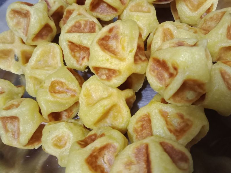 小V 💕簡單做 🍠 地瓜球