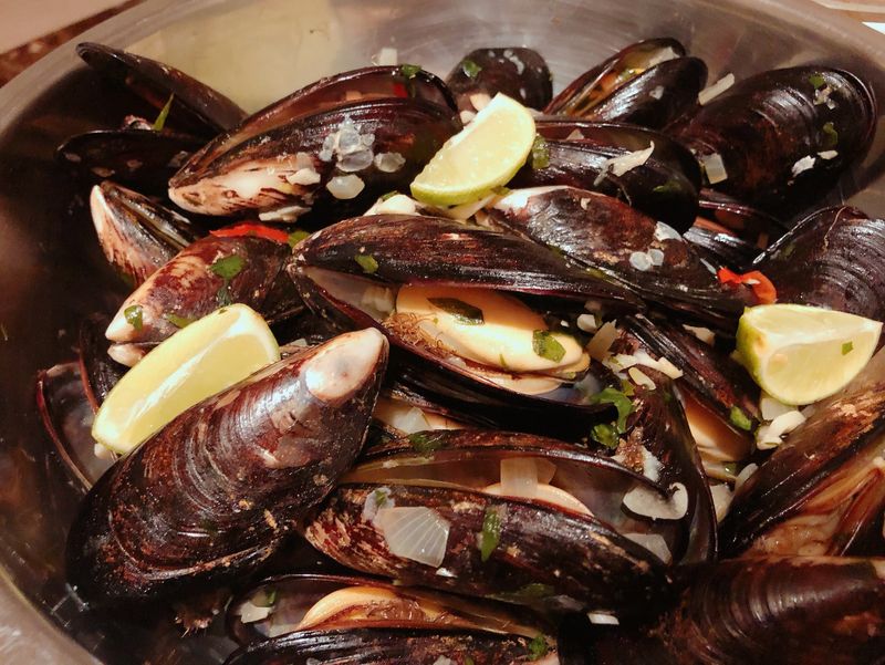 奶油白酒淡菜