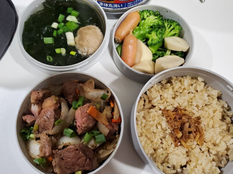 (保溫便當盒)蔥爆骰子牛肉