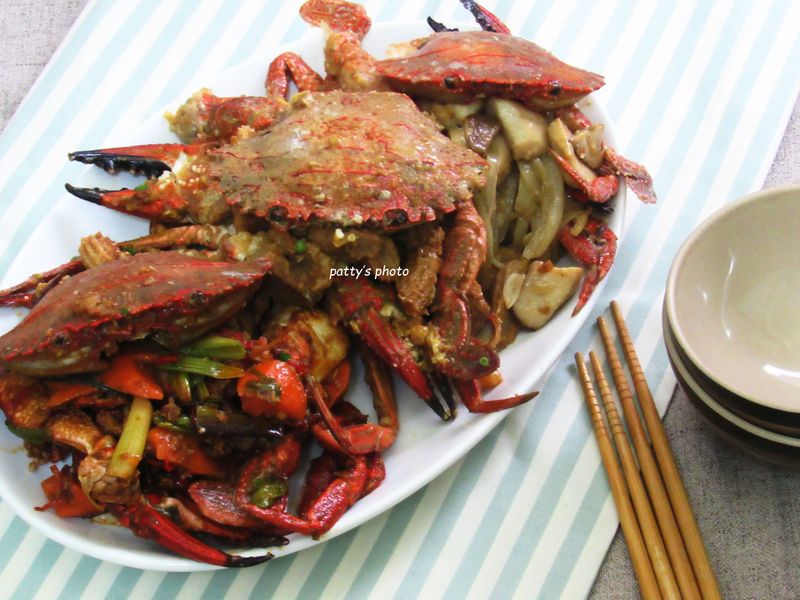 紅黃白三色蟹