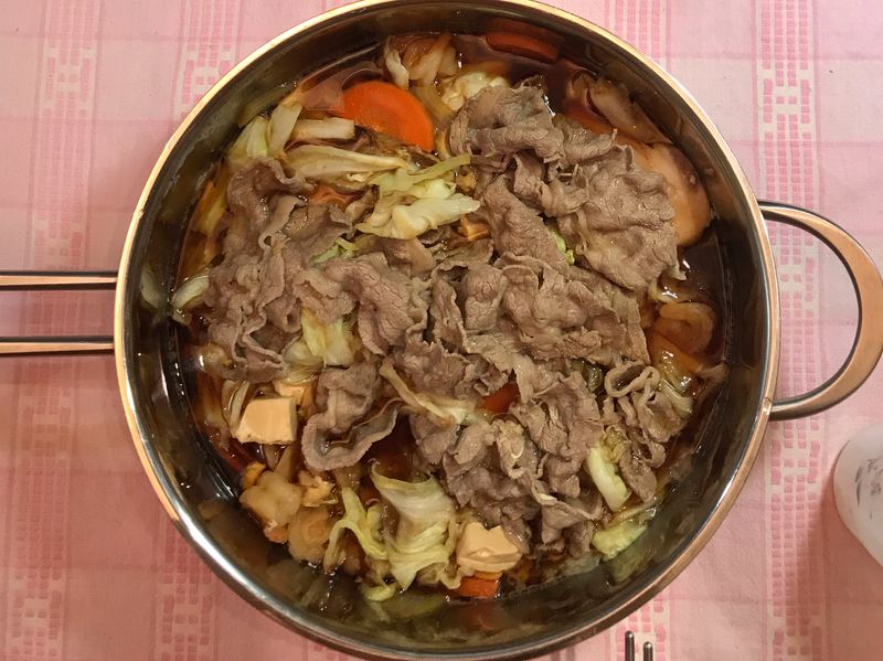 牛肉壽喜燒