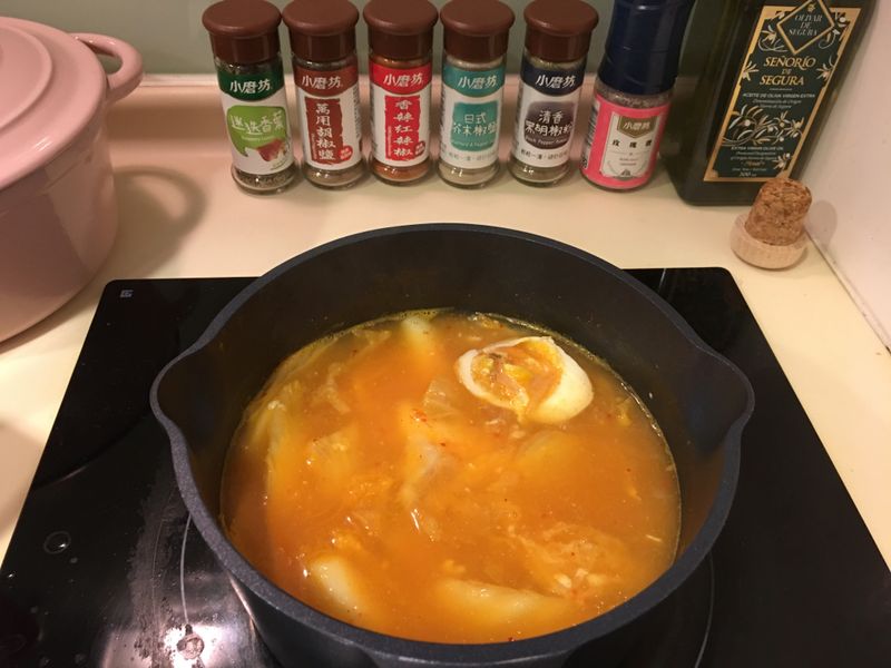 泡菜年糕鍋