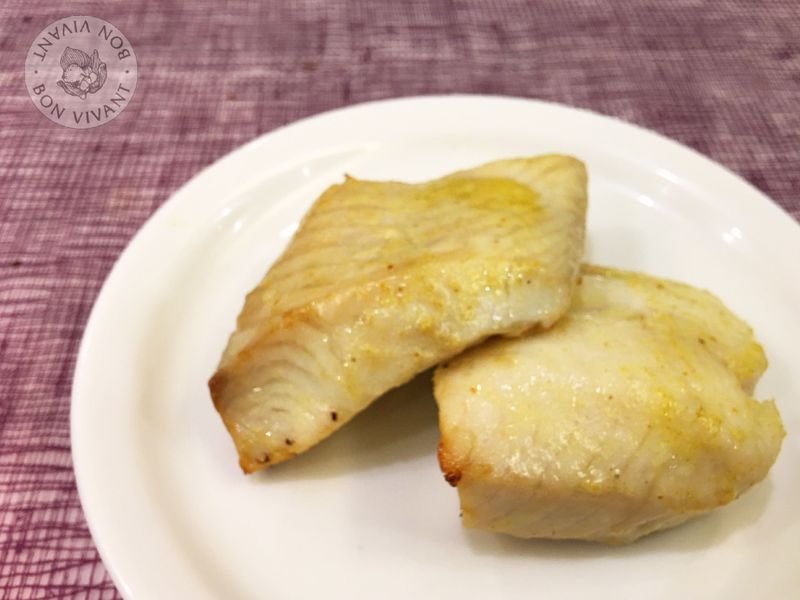 綠咖哩鯛魚排