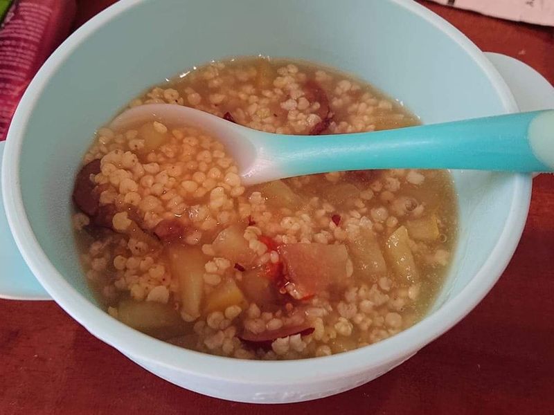 寶寶食譜--蘋果紅棗小米粥