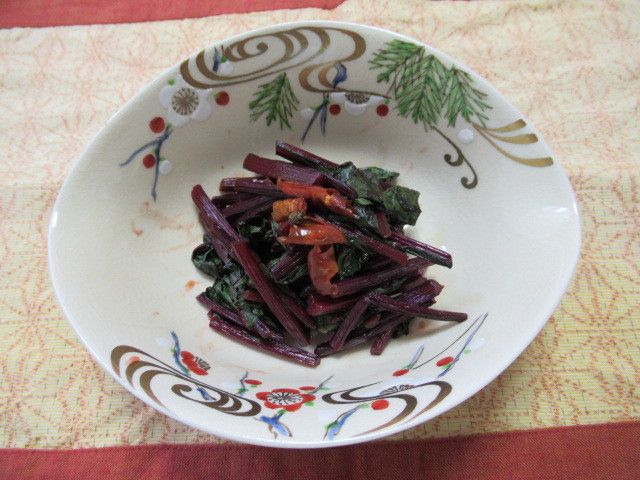香辣甜菜根莖