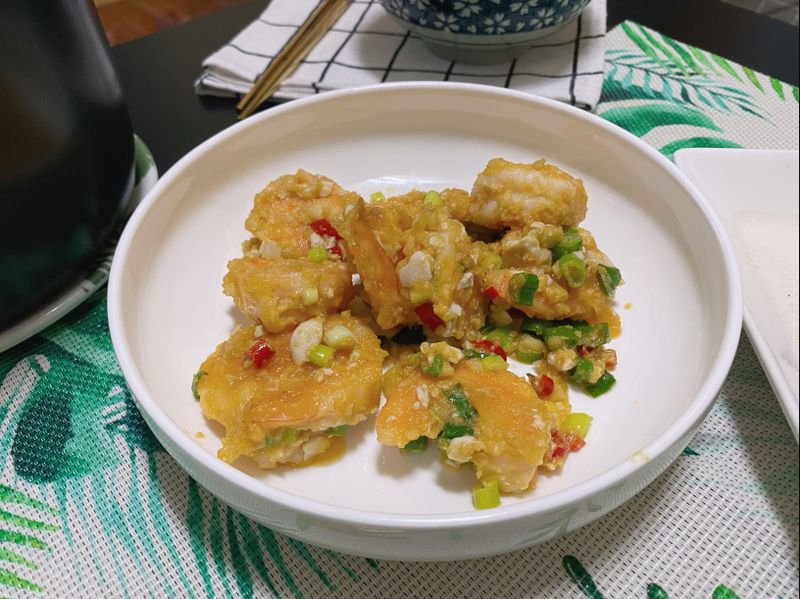 金沙蝦球