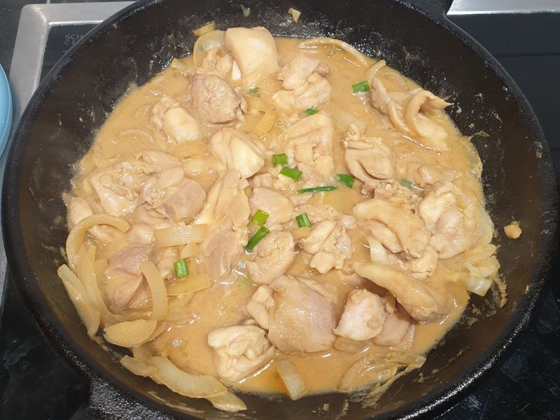 味增雞肉