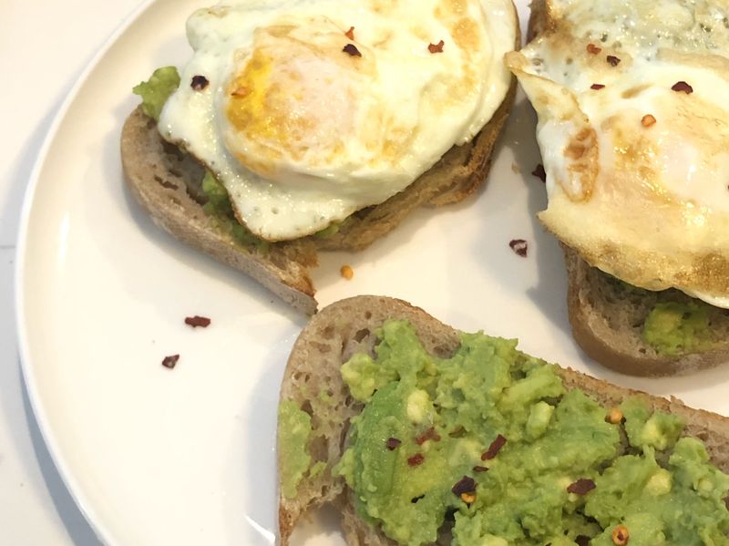 酪梨吐司 🥑🍞 簡易版調味
