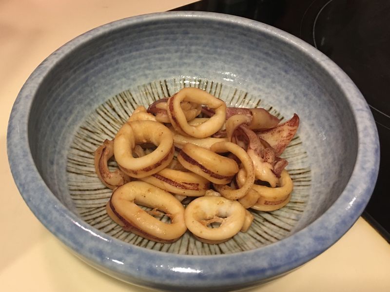 醬油炒花枝