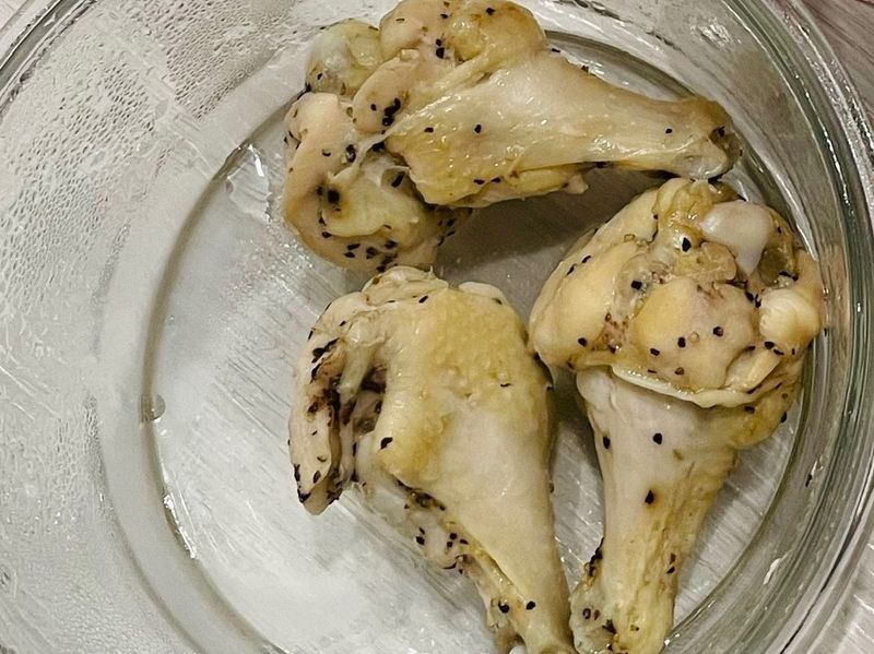 黑胡椒鹽蒸小雞腿