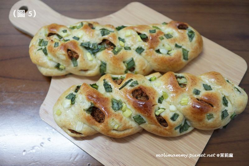 活力蔥花肉鬆捲(茉莉麻私房食譜)