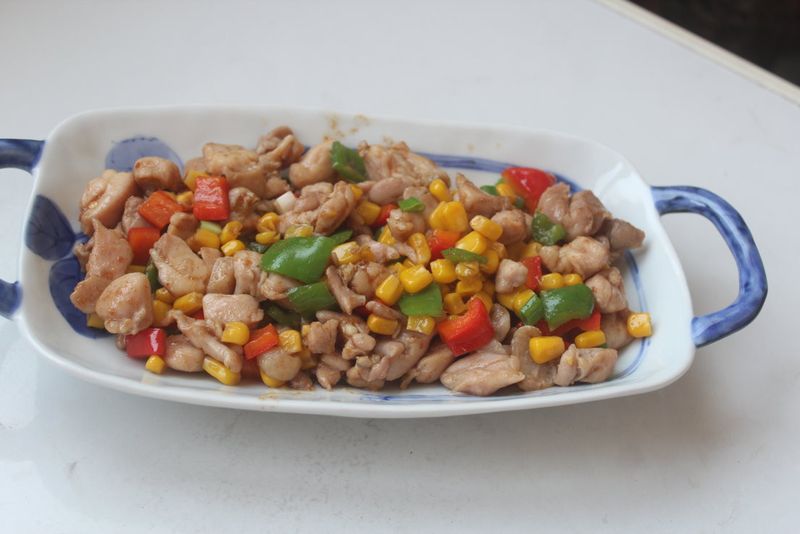 沙茶玉米雞肉