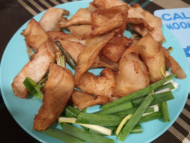 煎松阪豬