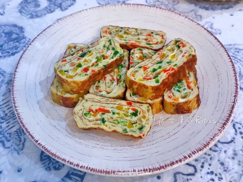 甜椒玉子燒