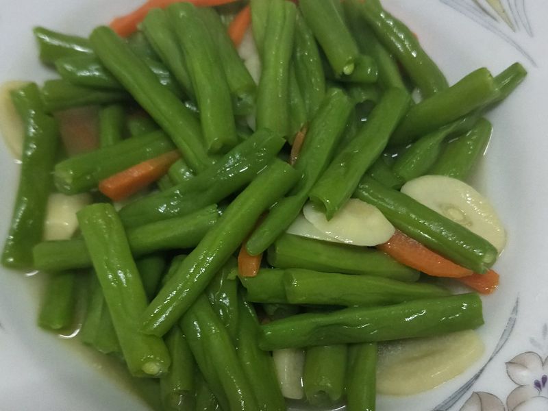 蒜香四季豆