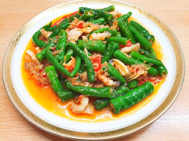 糯米椒炒XO醬
