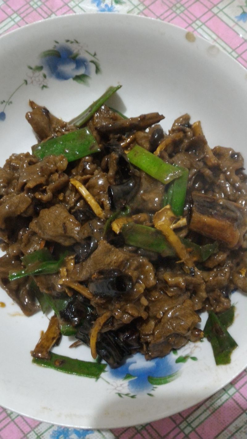 薑絲牛肉