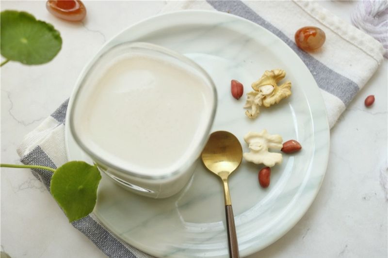 核桃花生味豆漿