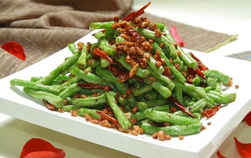 乾煸豆角四季豆