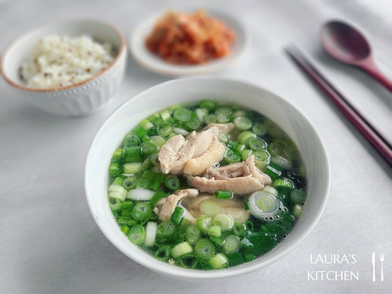 蔥雞湯