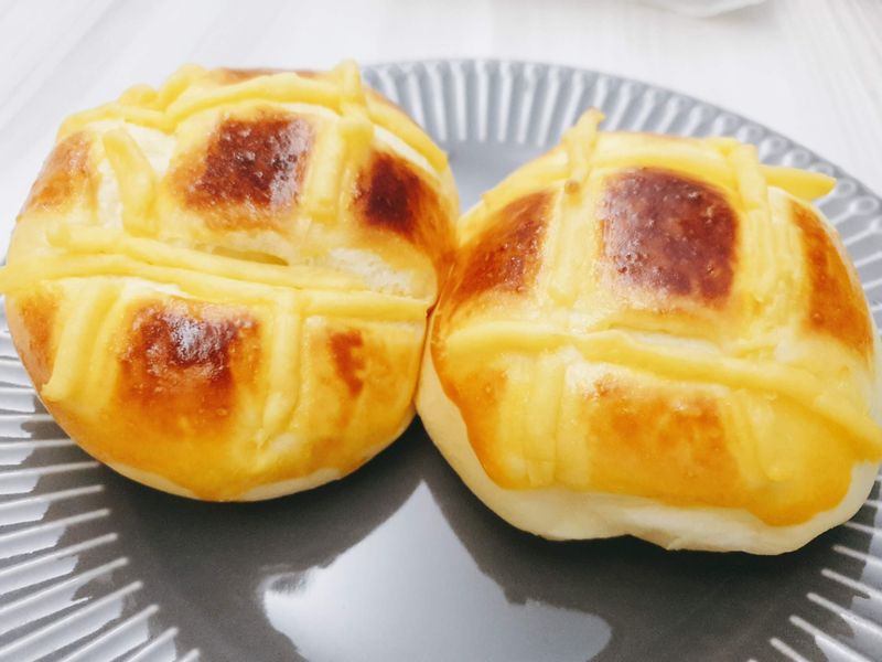 馬鈴薯卡士達麵包