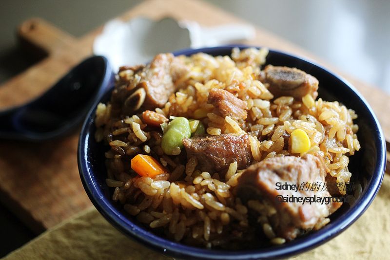 排骨燜飯(電子鍋料理)