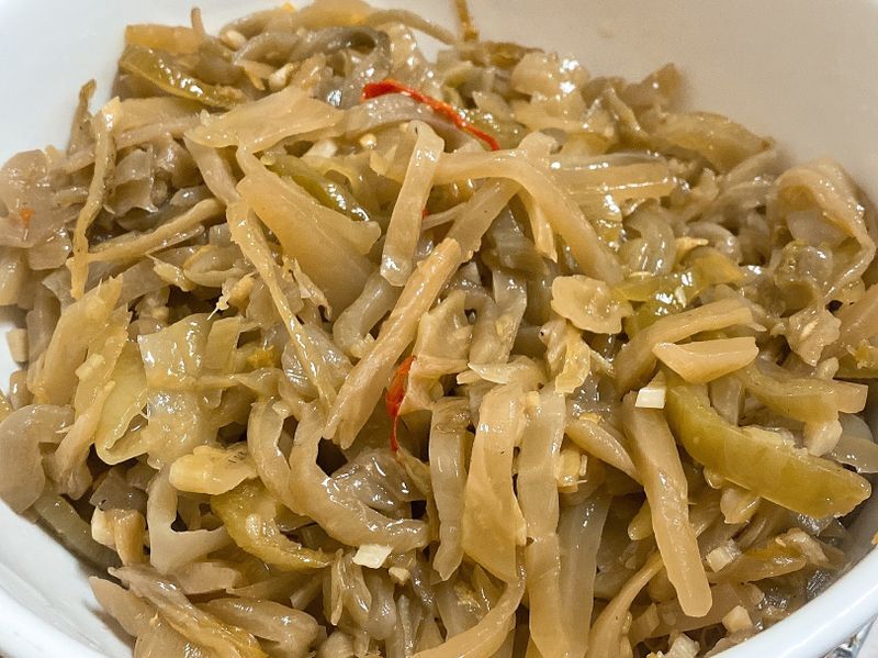 拌麵配飯都適合~炒酸菜