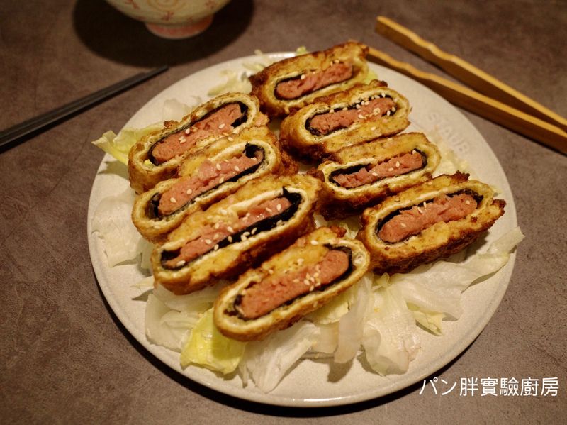 日式油揚炸肉排~素食可食。