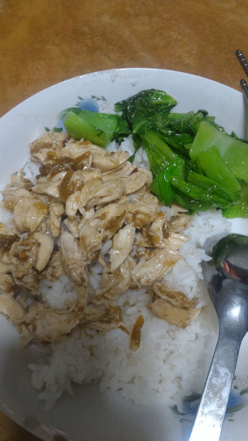 芥菜雞絲飯