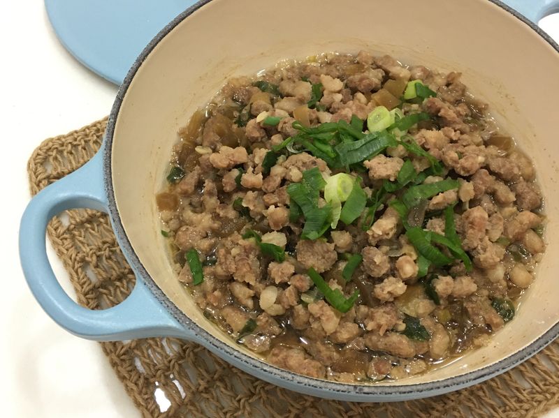 菜心瓜子肉