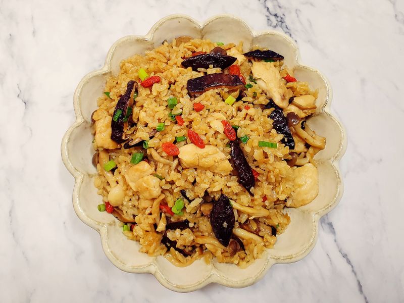 麻油雞飯