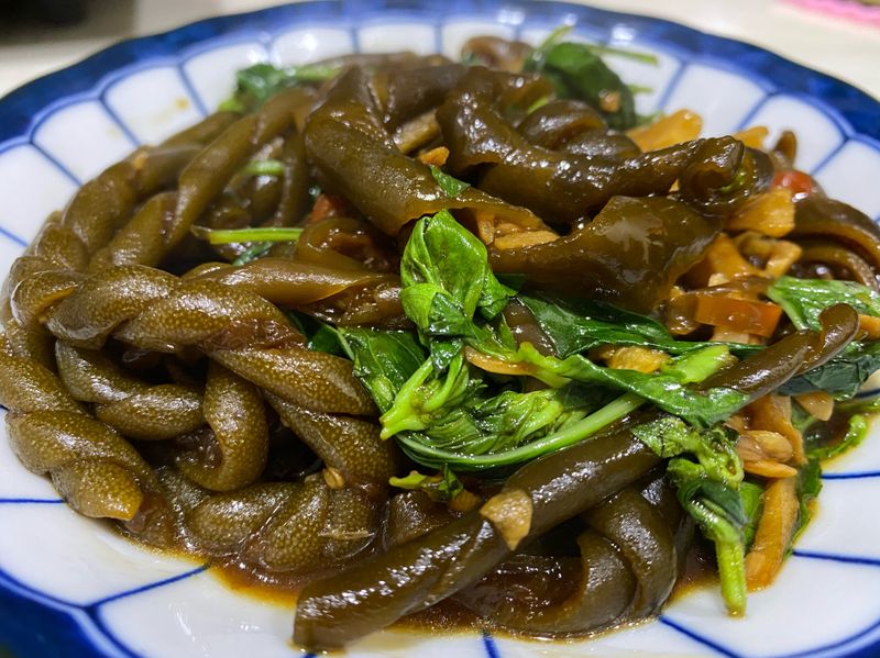 麻油捲海茸