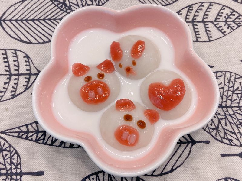 造型湯圓(簡單做法)