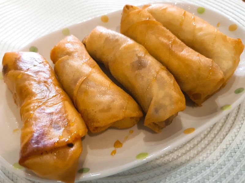 肉桂香蕉卷