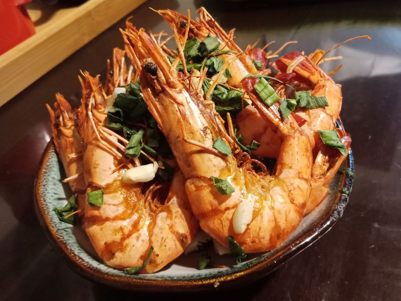 【緊張的】懶人氣炸鹹酥蝦