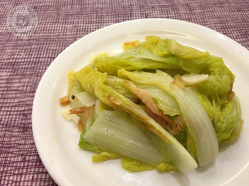 櫻花蝦娃娃菜
