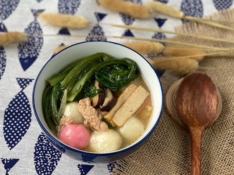 客家鹹湯圓
