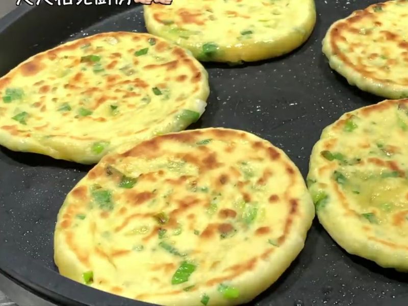 6分鐘酥脆蔥蛋早餐