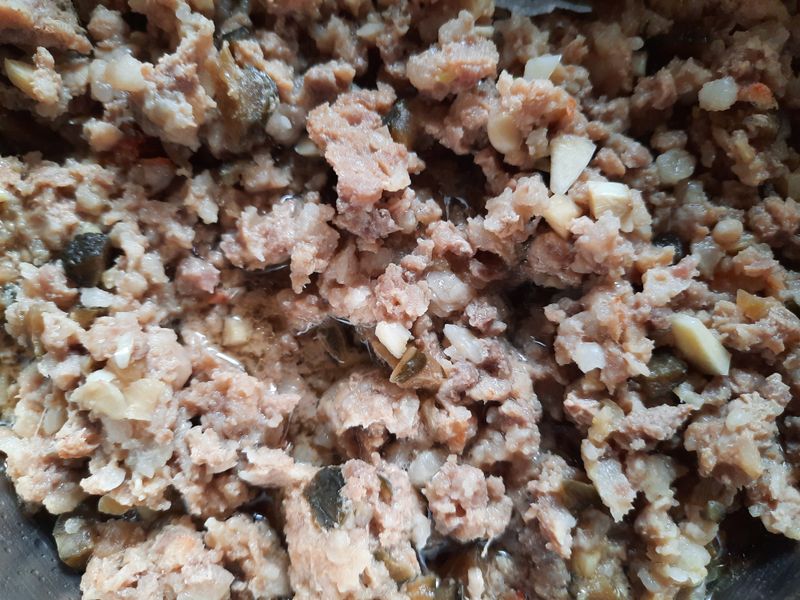 黑瓜櫻花蝦肉燥