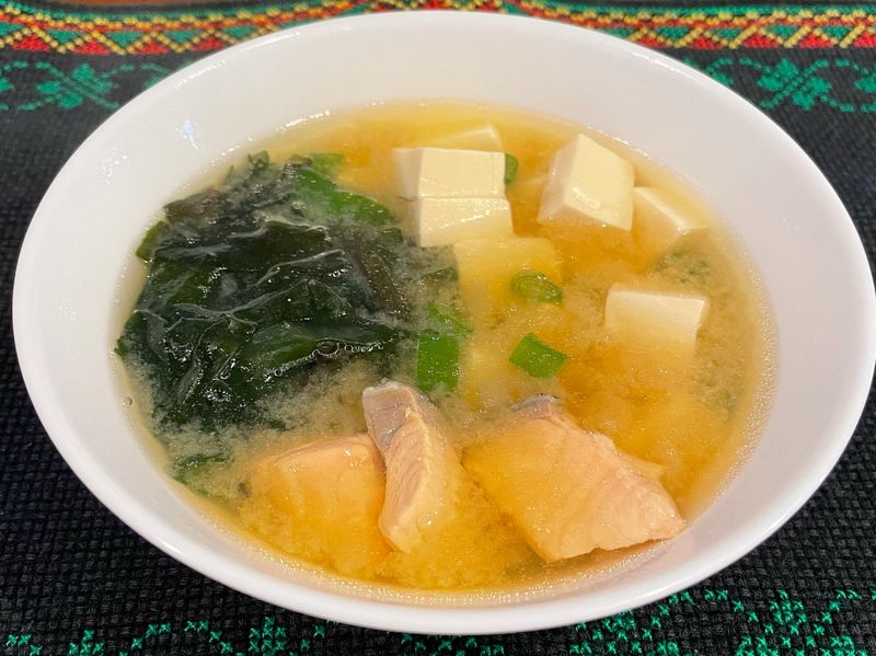 簡易味噌湯(李爸小撇步)